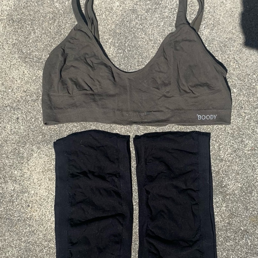 Boody Shaper Bra & Bandeaus, size Large